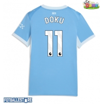 Manchester City Jeremy Doku #11 Hjemmedrakt Dame 2026-27 Kortermet